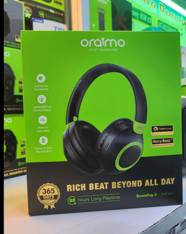 Oraimo wireless Bluetooth speakers 